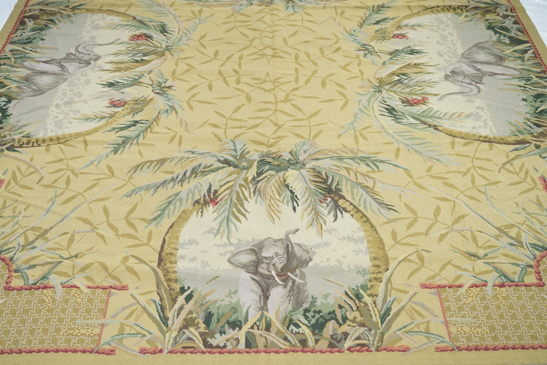 French Aubusson Design Rug 8’0" x 10'0"