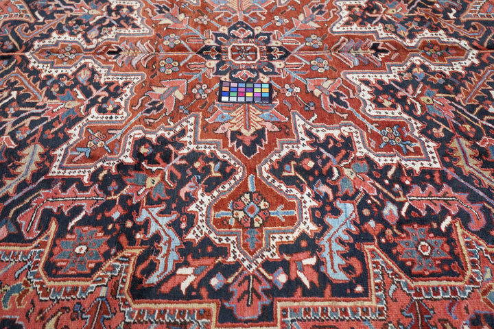 Vintage Heriz Rug 10'0'' x 17'11''