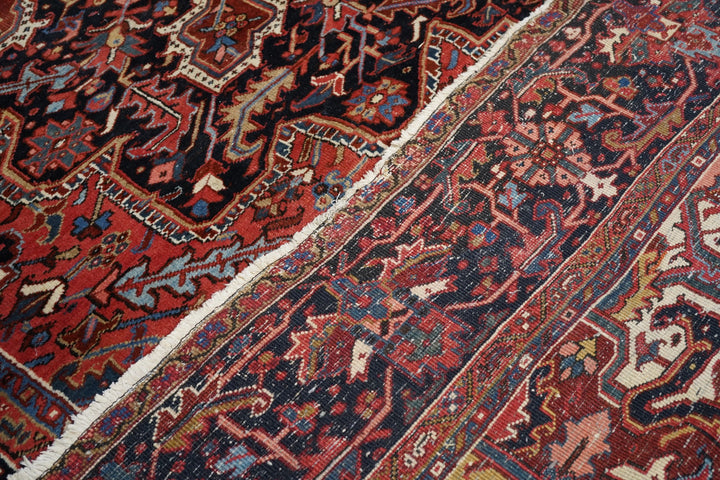 Vintage Heriz Rug 10'0'' x 17'11''