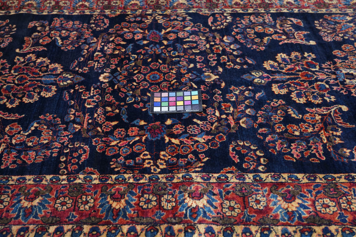 Antique Mohajeran Sarouk Rug 4'2" x 6’2"