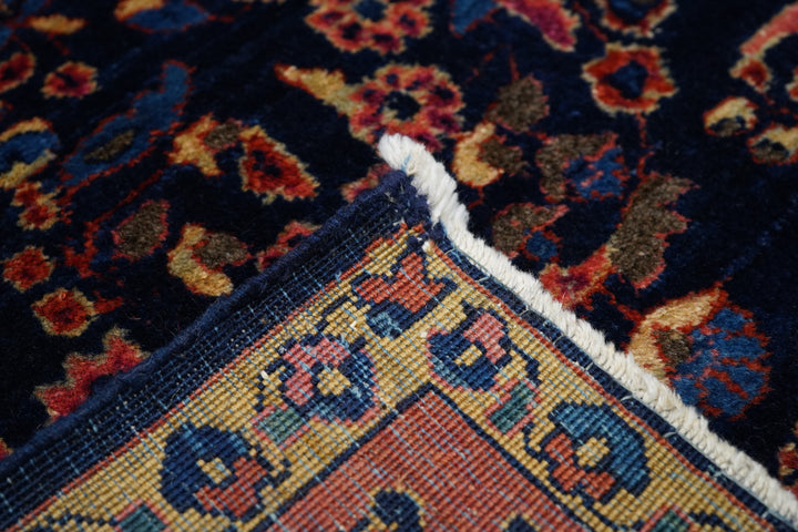 Antique Mohajeran Sarouk Rug 4'2" x 6’2"