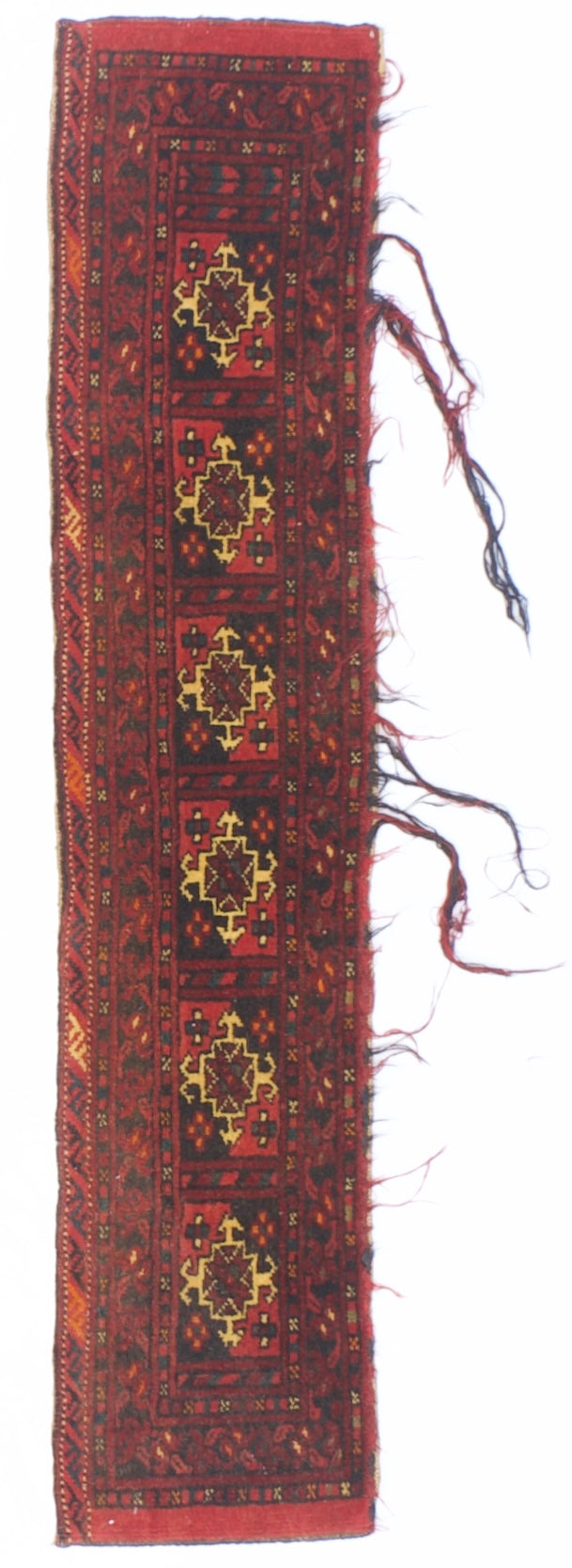 85.5×152 \"孔雀の行進\" ViNTAGE TURKiSHRUG 5026 - Turkish Vintage Runner Rug (4'3