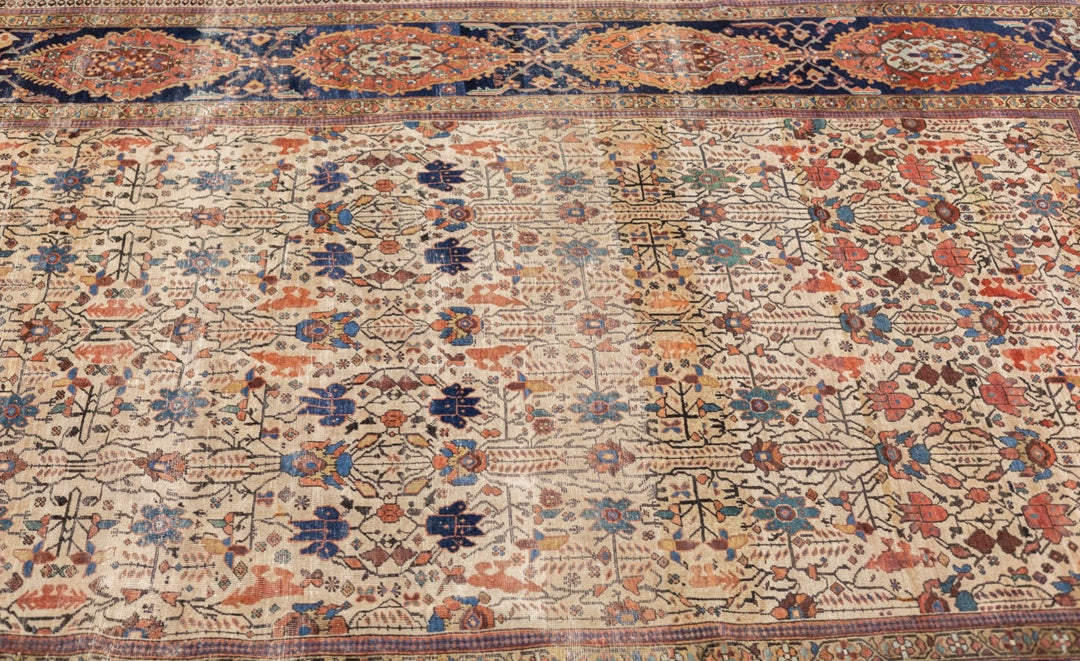 Antique Persian Farahan Sarouk Rug 6’10” x 9’6”
