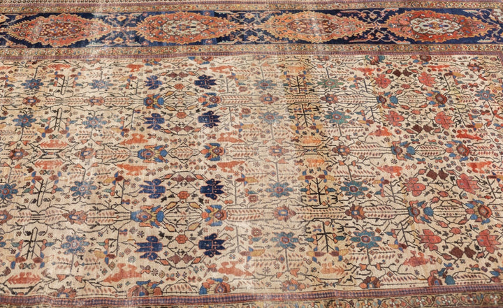 Antique Persian Farahan Sarouk Rug 6’10” x 9’6”