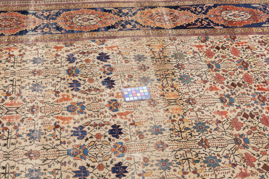 Antique Persian Farahan Sarouk Rug 6’10” x 9’6”