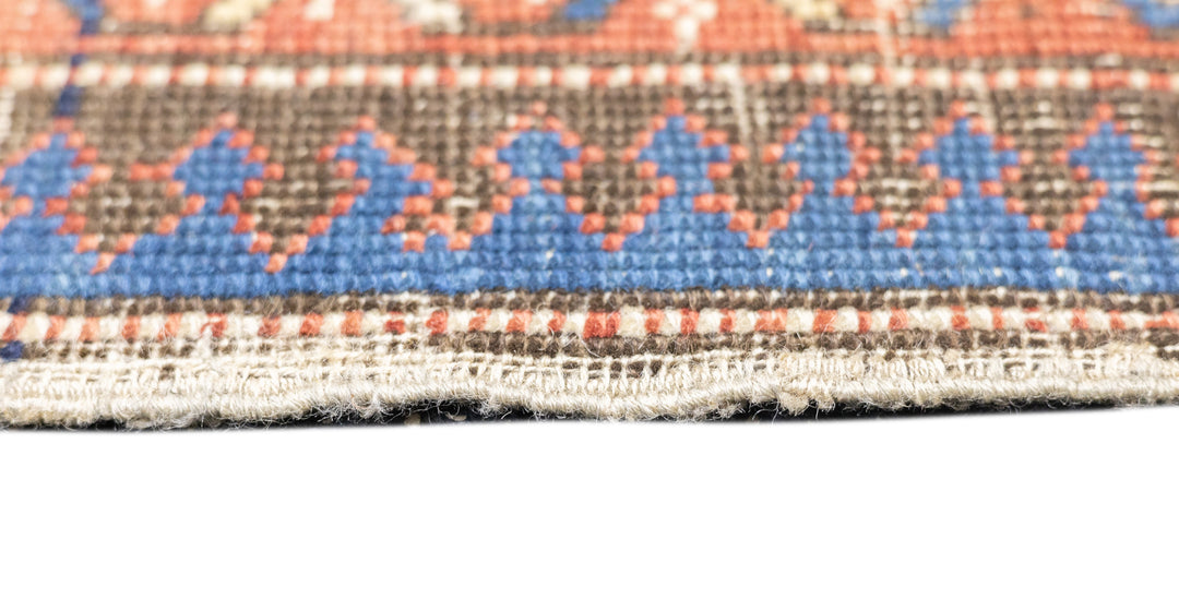 Antique Kuba Rug 3'8'' x 5'1''