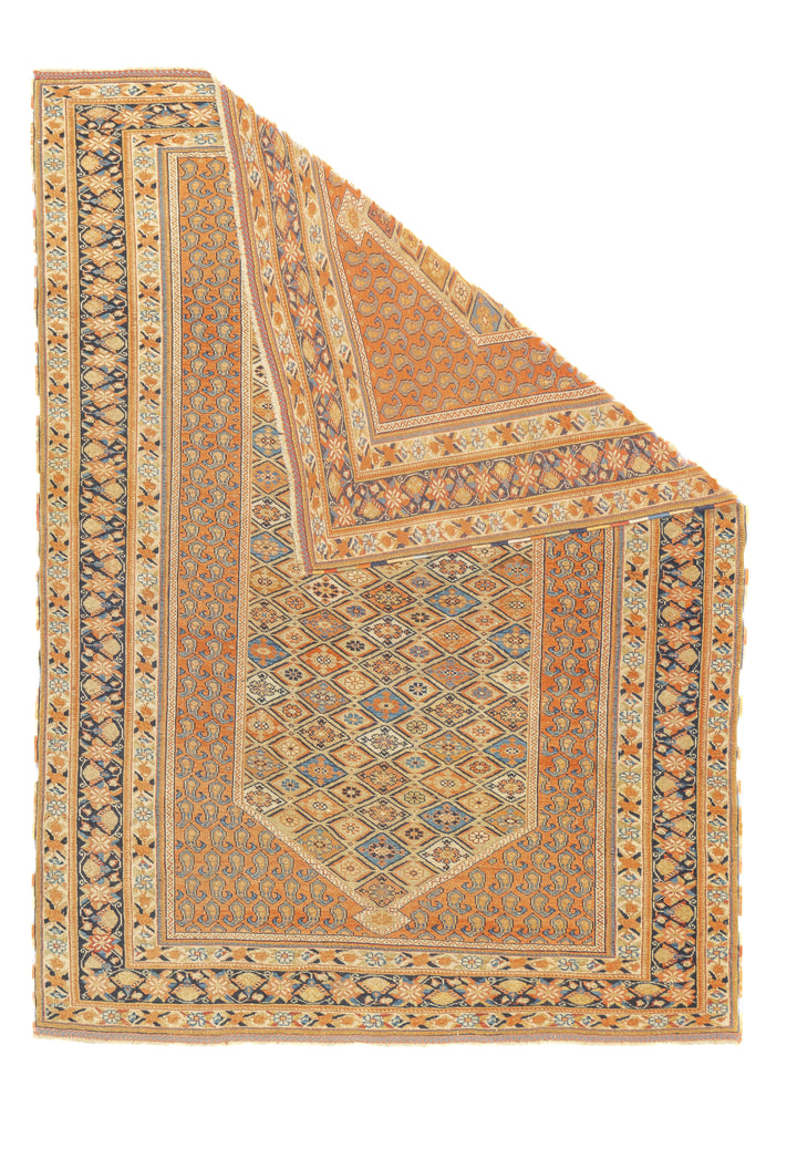 Antique Afshar Rug 4'1'' x 5'9''