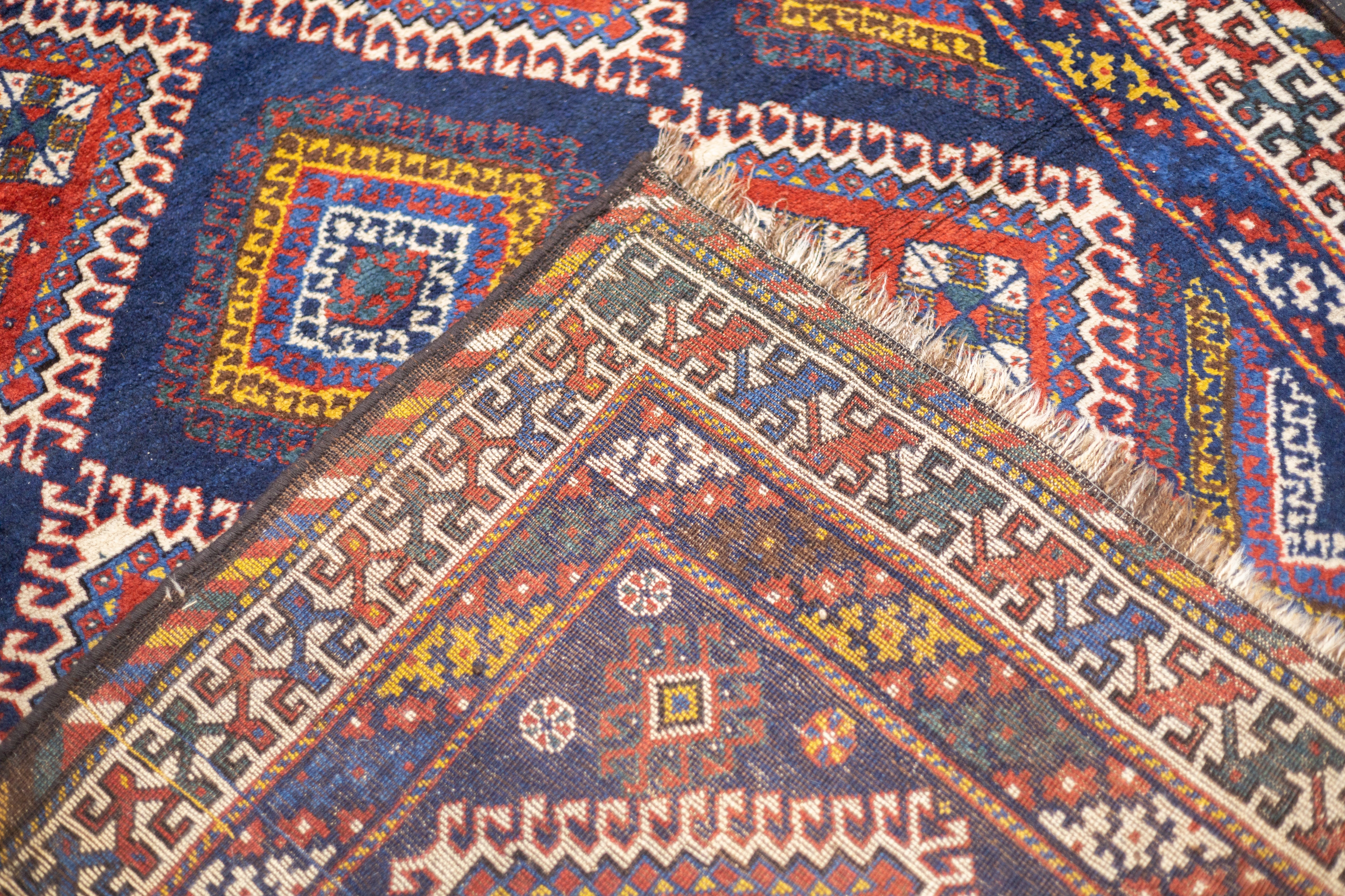 Antique Khamseh Rug 5'0
