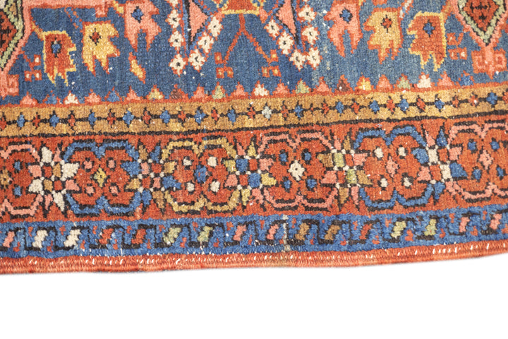 Antique Persian Heriz Rug 3'1'' x 3'11''