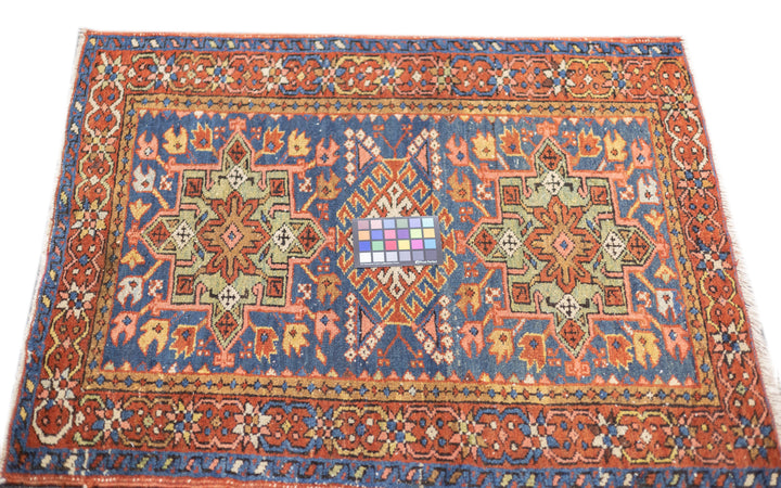 Antique Persian Heriz Rug 3'1'' x 3'11''