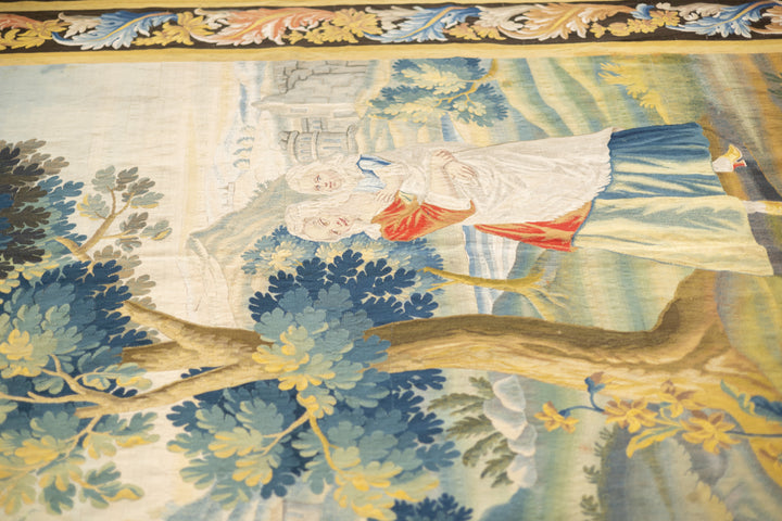 Antique Fine French Beauvais Tapestry 6’3” x 10’6”
