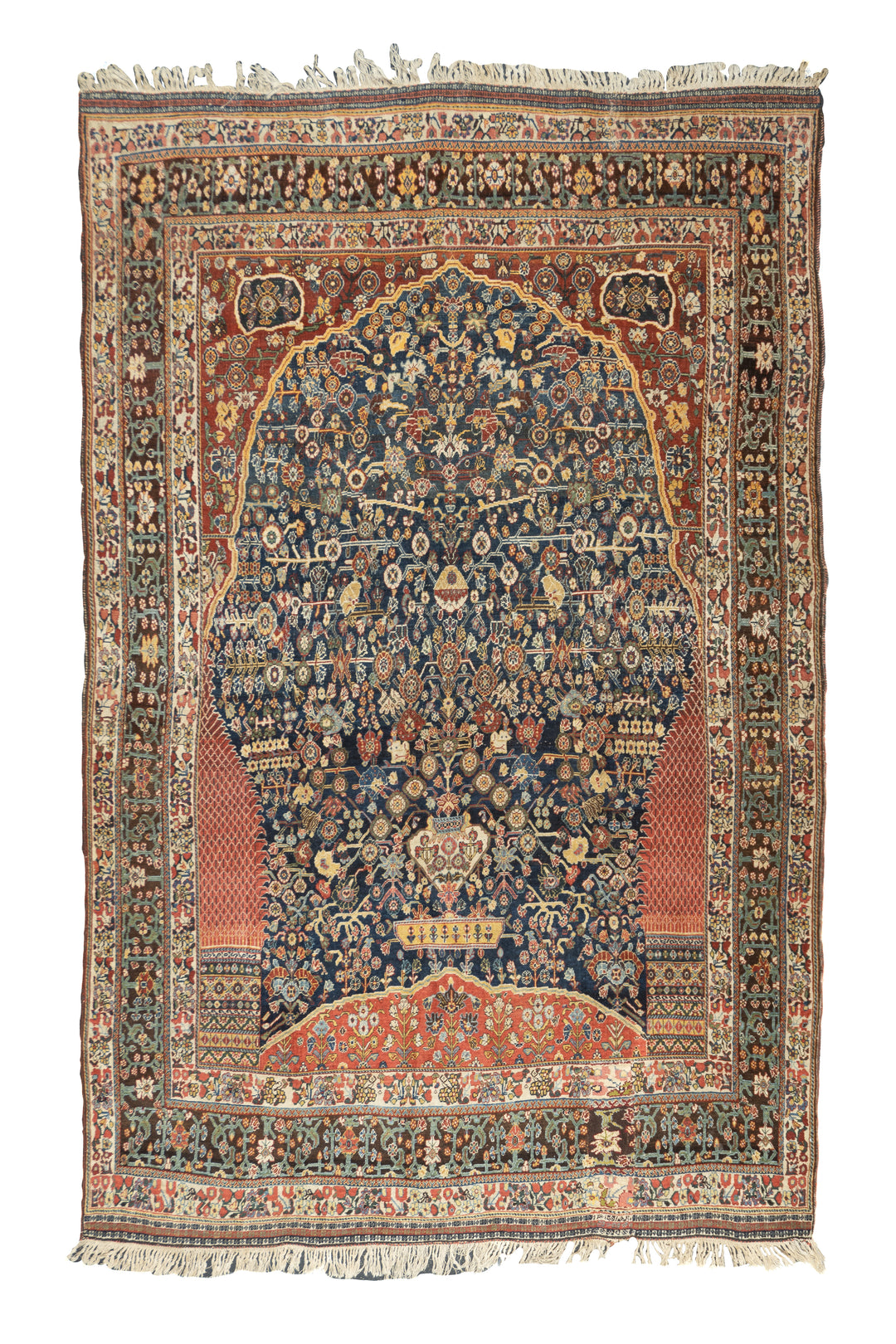 Fine Antique Persian Qashqai Rug 5'7'' x 8'10''