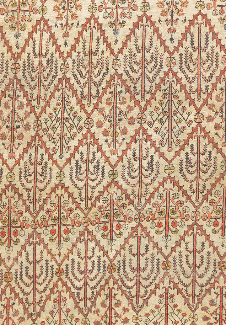 Antique Persian Bidjar Rug 7'9'' x 11'2''