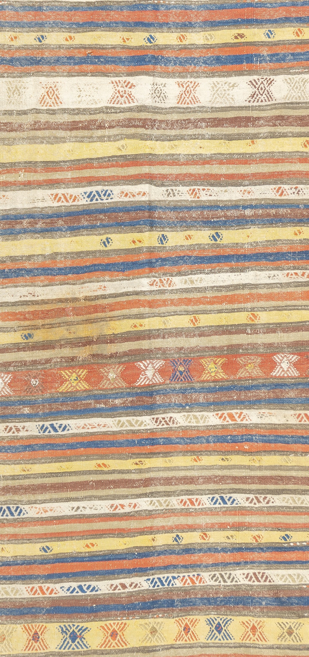 Antique Turkish Kilim Rug 4'9'' x 10'5''