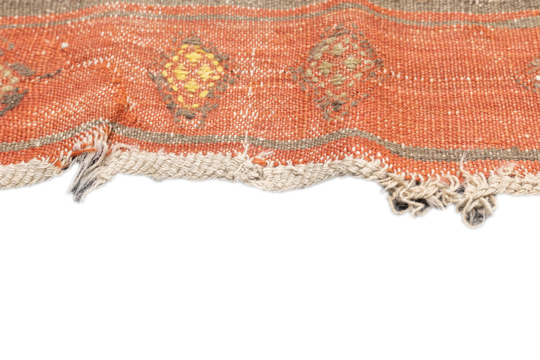 Antique Turkish Kilim Rug 4'9'' x 10'5''