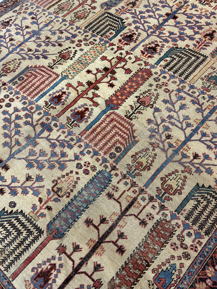 Antique Persian Bakhshayesh Rug 7’8” x 11’7”