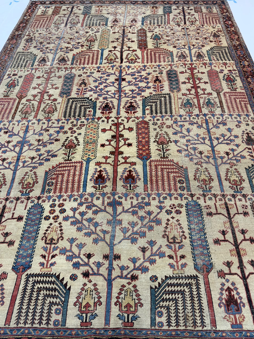 Antique Persian Bakhshayesh Rug 7’8” x 11’7”