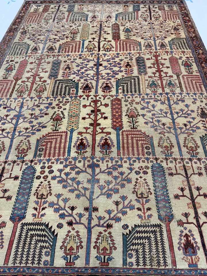 Antique Persian Bakhshayesh Rug 7’8” x 11’7”