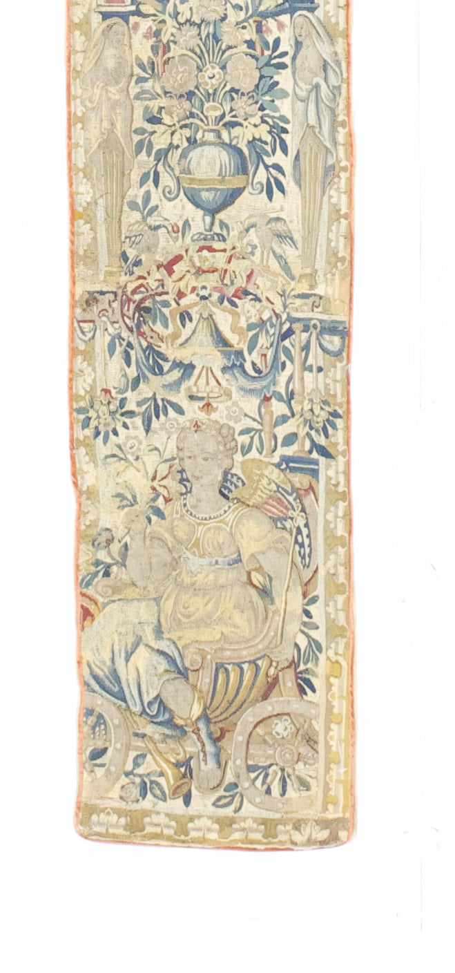 Antique Tapestry Panel (one of pair) 1’2" x 10’9”