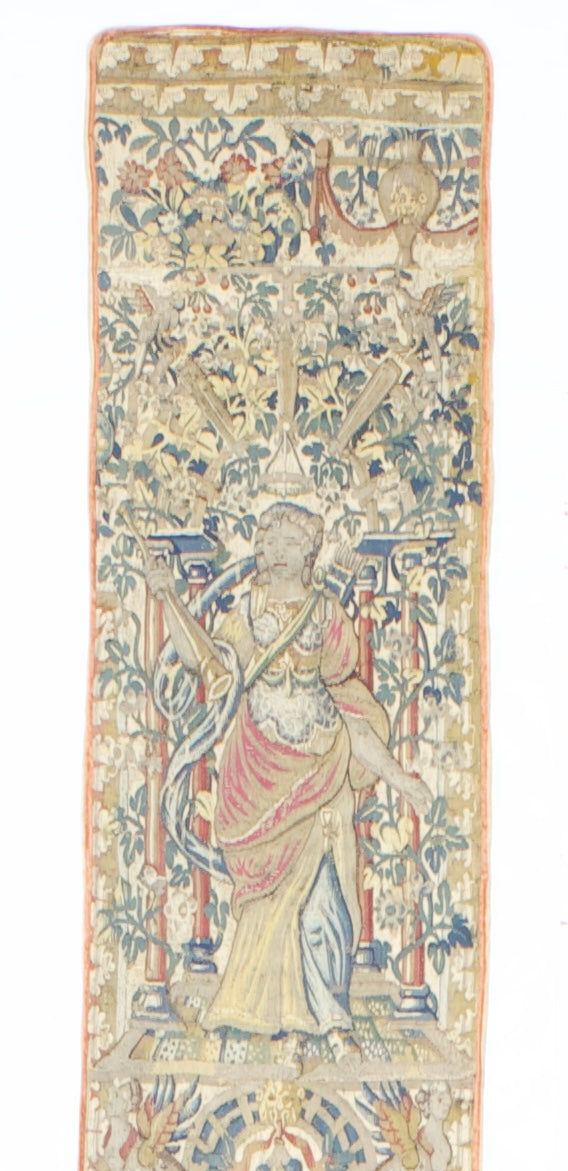 Antique Tapestry Panel (one of pair) 1’2" x 10’9”