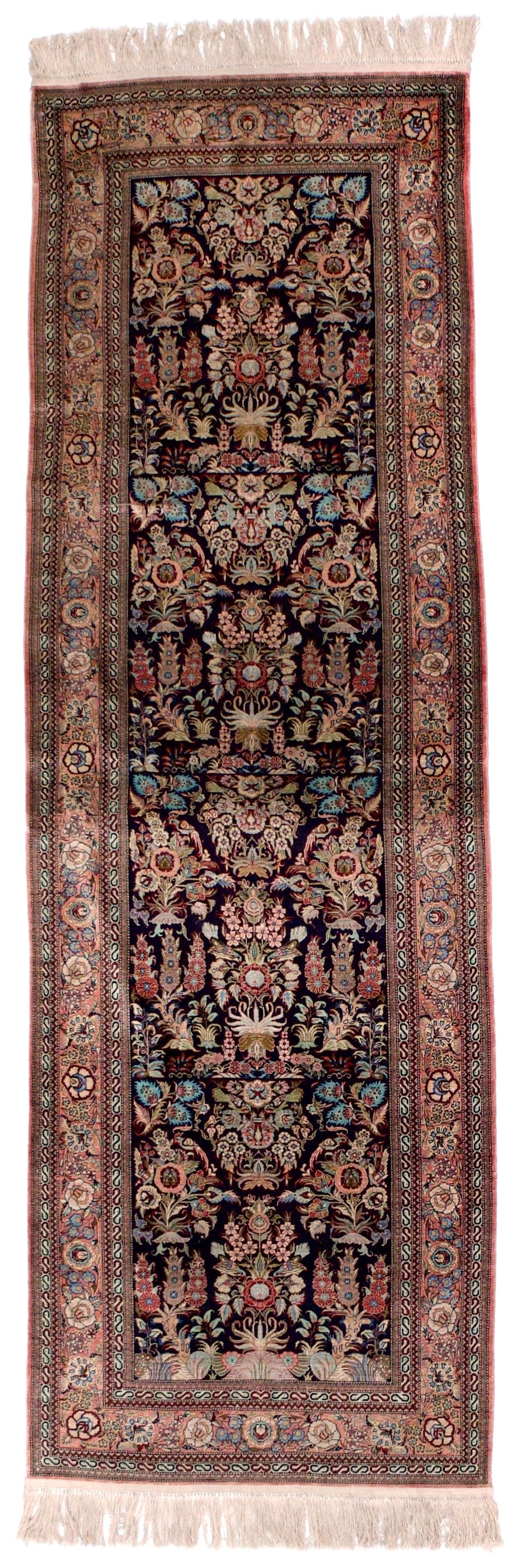 Silk Qum Runner 2’1” x 8’0"