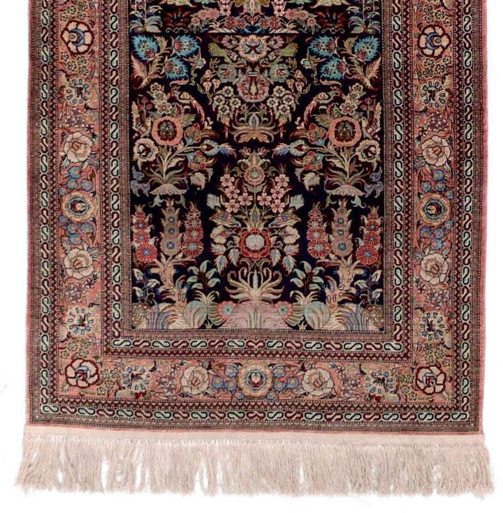 Silk Qum Runner 2’1” x 8’0"