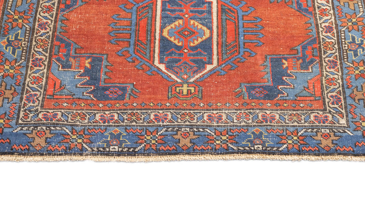 Antique Persian Heriz Rug 3'10'' x 4'5''