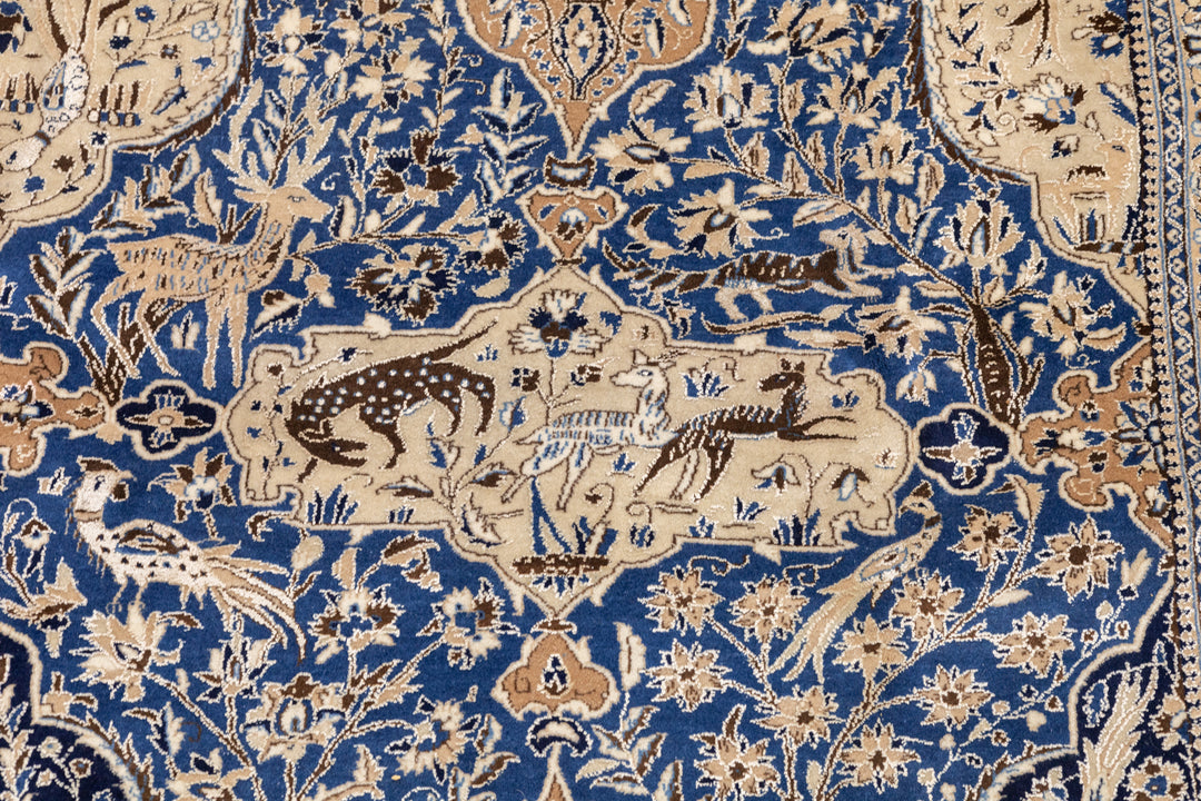 Extremely Fine Antique Persian Nain Rug 8'2'' x 11'6''