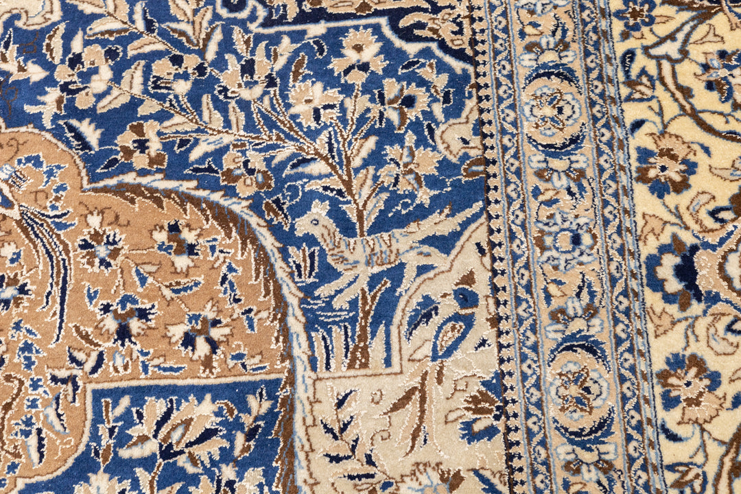 Extremely Fine Antique Persian Nain Rug 8'2'' x 11'6''