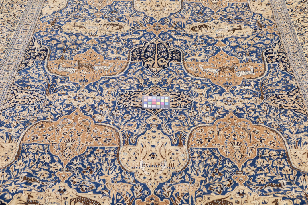 Extremely Fine Antique Persian Nain Rug 8'2'' x 11'6''