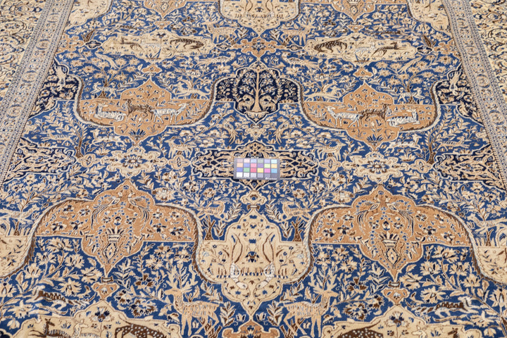 Extremely Fine Antique Persian Nain Rug 8'2'' x 11'6''