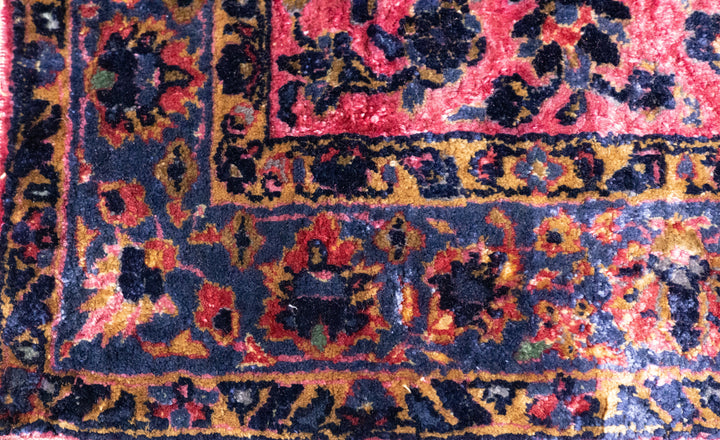 Antique Silk Persian Kashan Rug 1'11'' x 5'11''