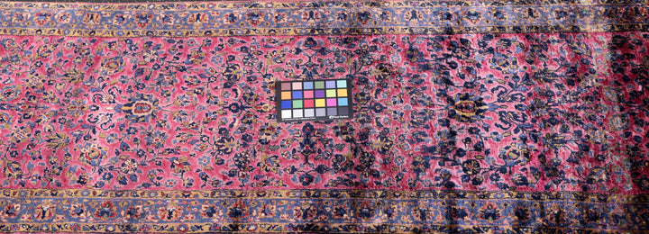 Antique Silk Persian Kashan Rug 1'11'' x 5'11''