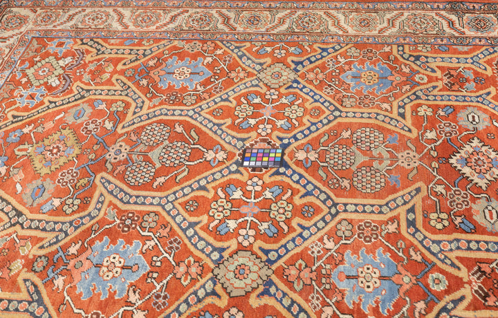 Antique Persian Heriz Rug 7'9'' x 10'5''