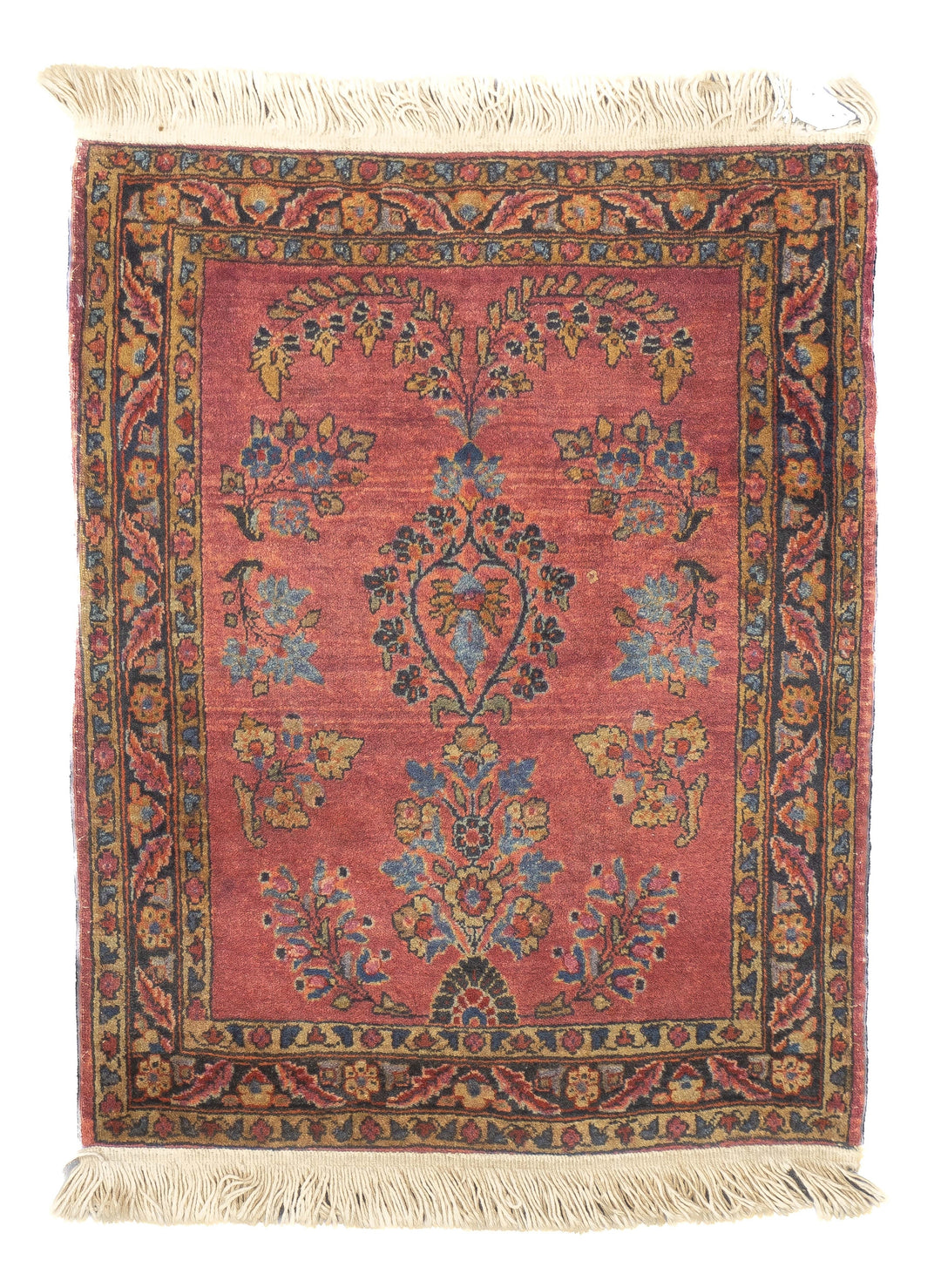 Antique Persian Sarouk Rug 1'11'' x 2'6''