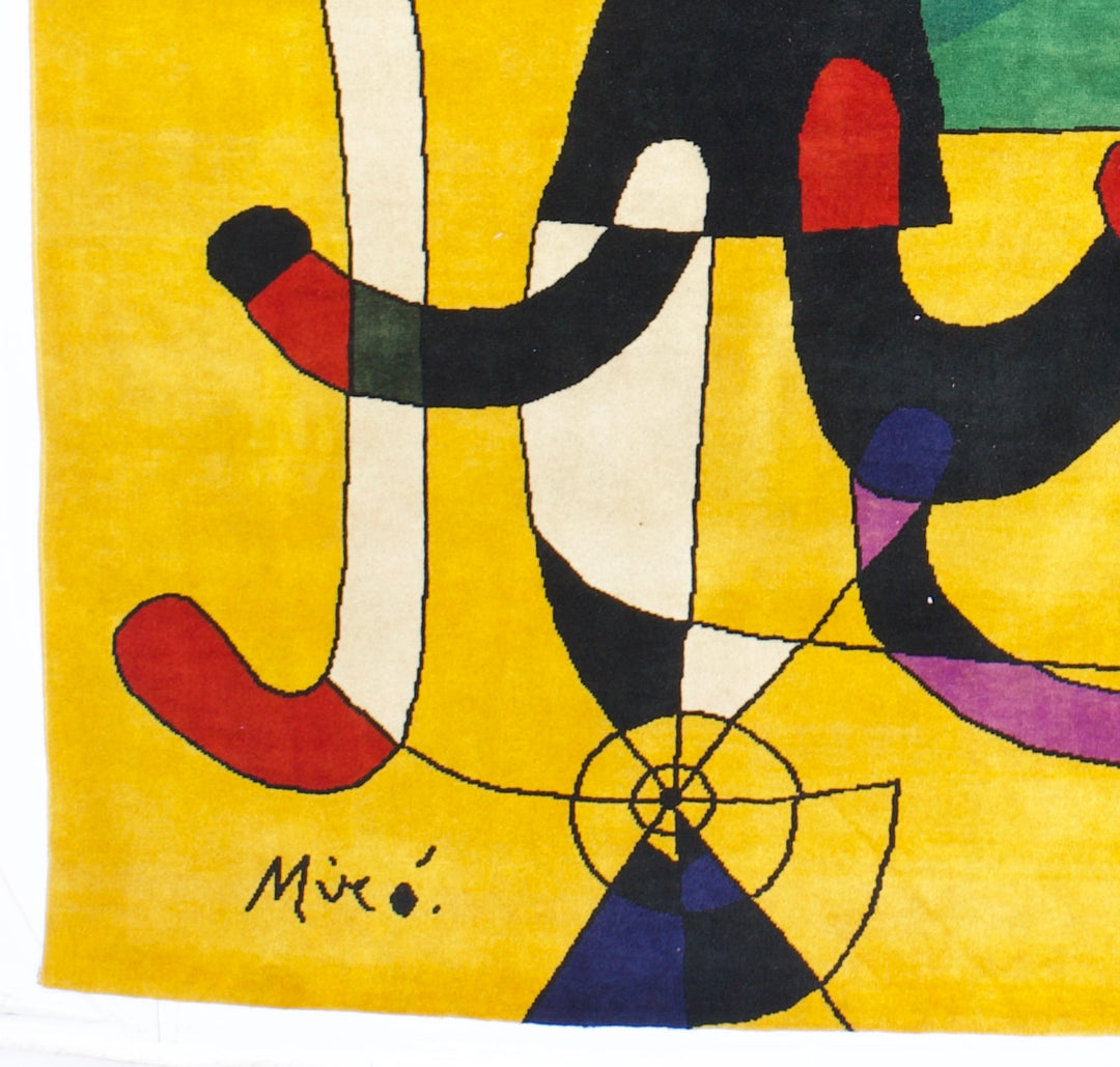 Fine Mid Century French Rug 8'1" x 9’11"