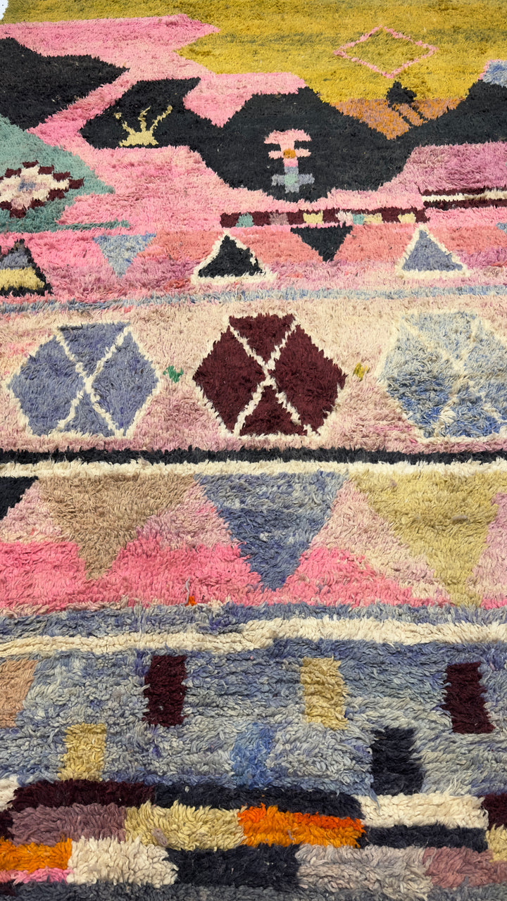 Vintage Moroccan Rug 9’9" x 12’8"