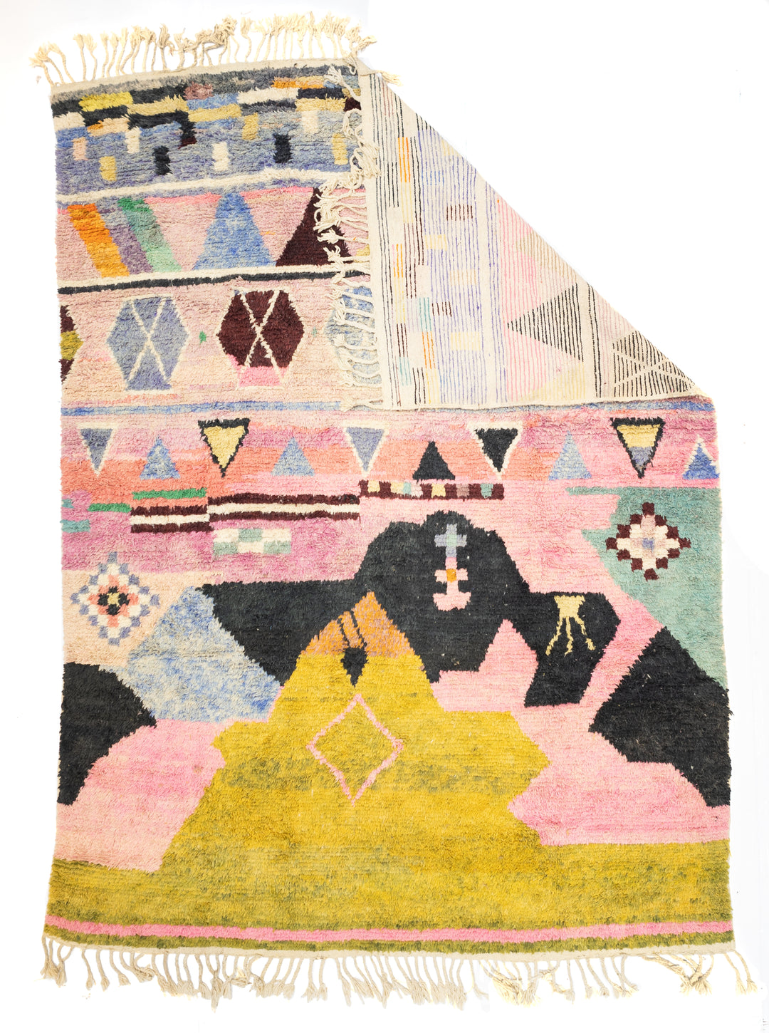 Vintage Moroccan Rug 9’9" x 12’8"