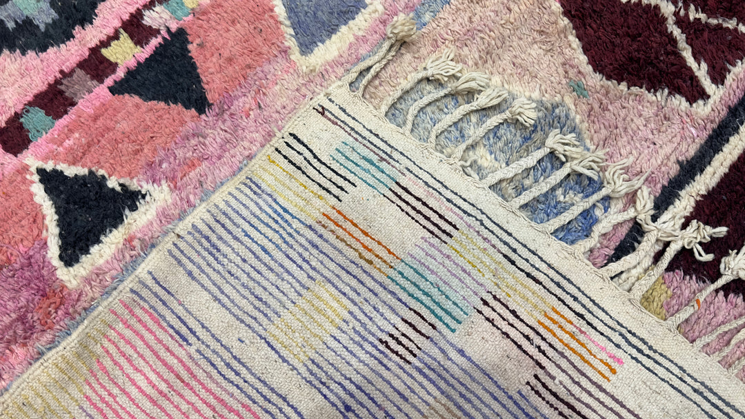 Vintage Moroccan Rug 9’9" x 12’8"