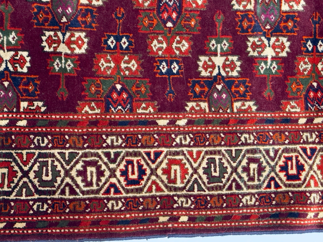 Antique Fine Turkmen Tribal Runner 2’11” x 8’11”