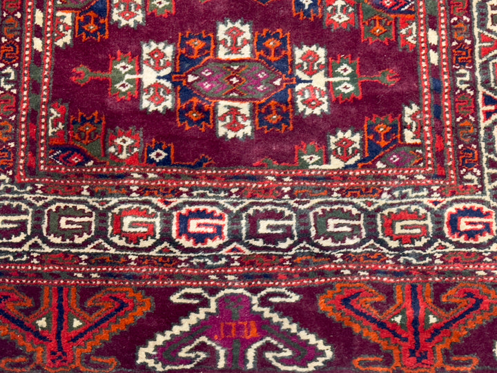 Antique Fine Turkmen Tribal Runner 2’11” x 8’11”