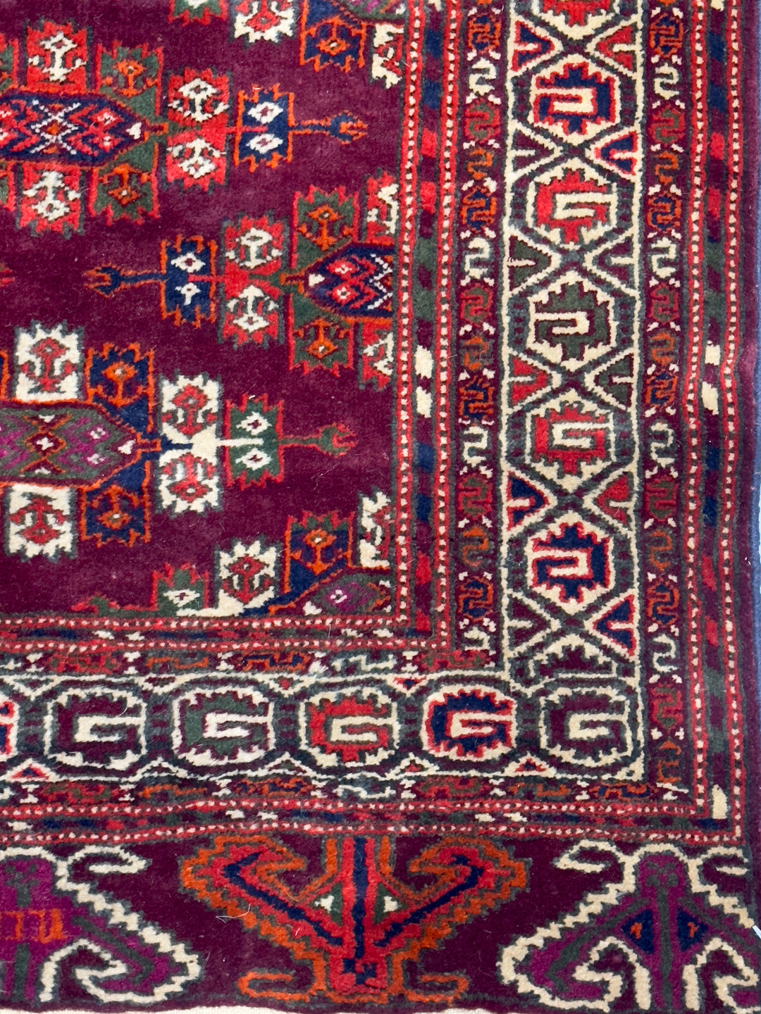 Antique Fine Turkmen Tribal Runner 2’11” x 8’11”