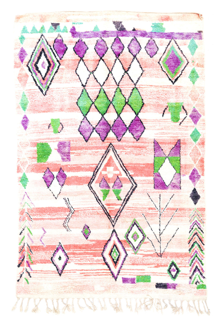 Vintage Moroccan Rug 6'7" x 10’0"