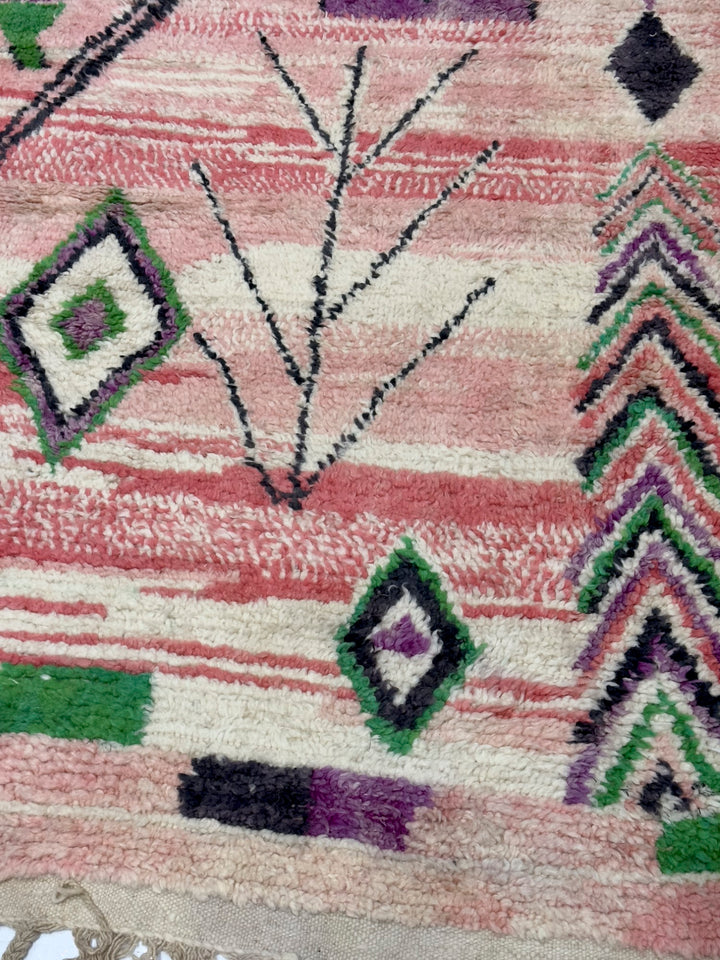 Vintage Moroccan Rug 6'7" x 10’0"