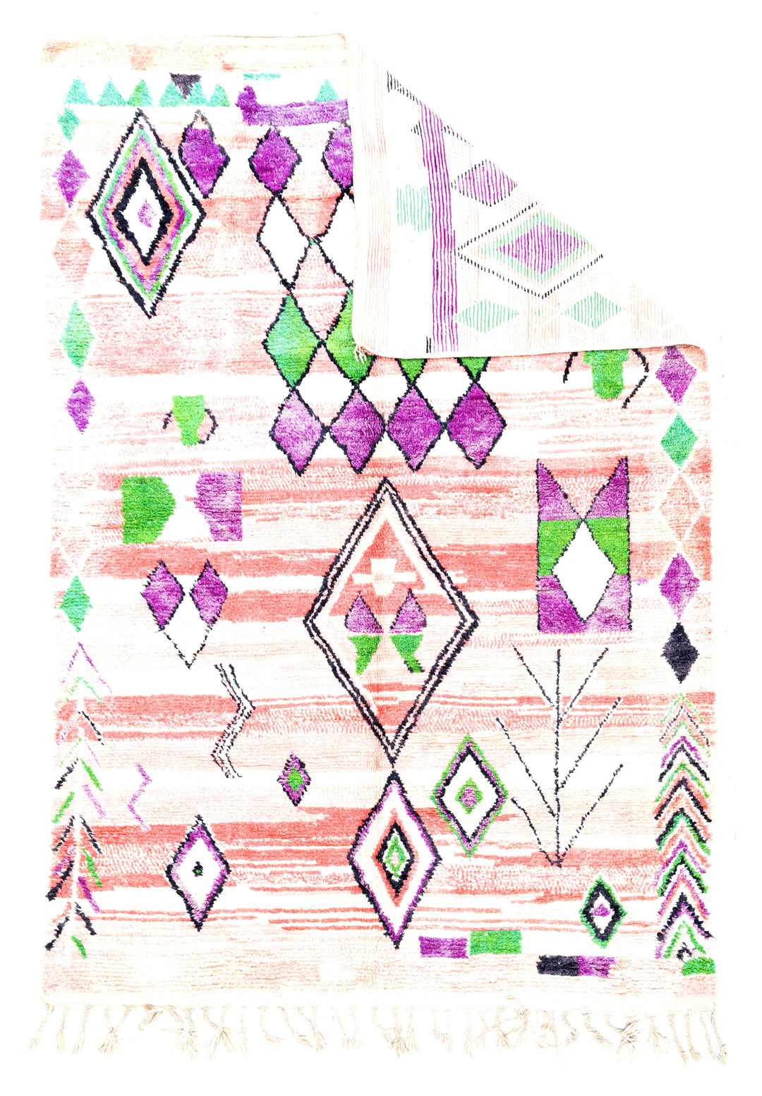 Vintage Moroccan Rug 6'7" x 10’0"