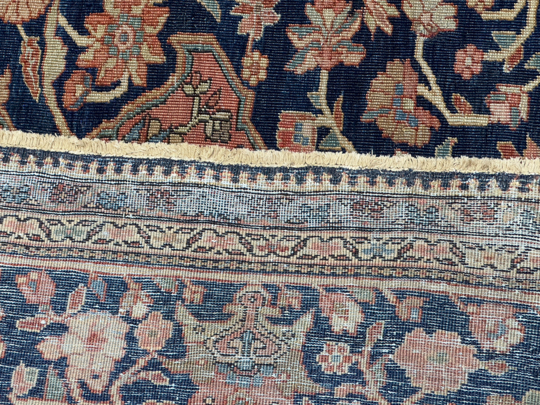Antique Persian Farahan Sarouk Rug 9’4" x 12’1"