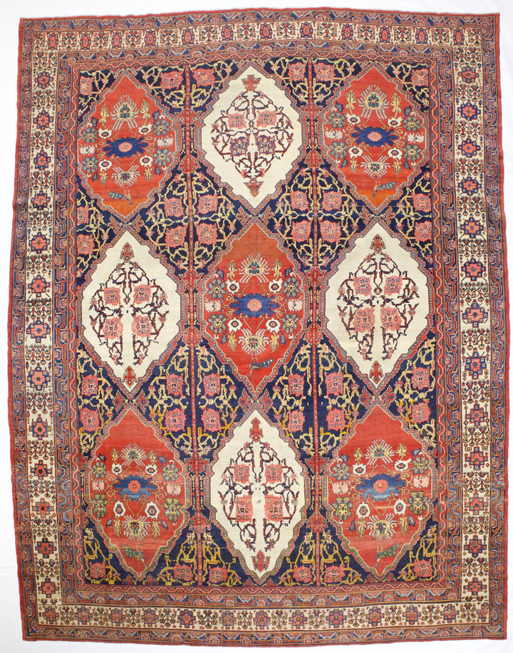 Antique Persian Senneh 10’9” x 14’5”