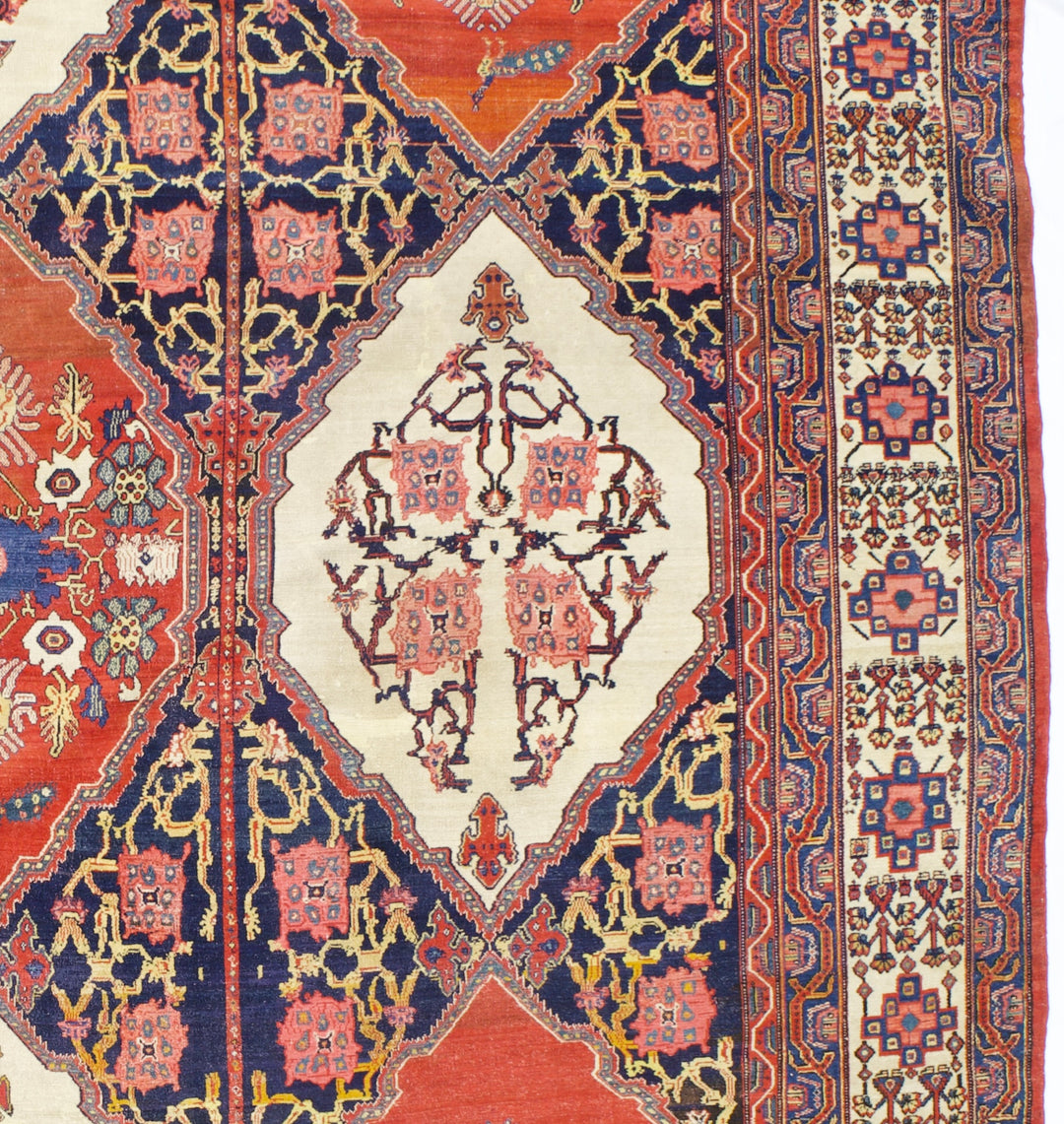 Antique Persian Senneh 10’9” x 14’5”