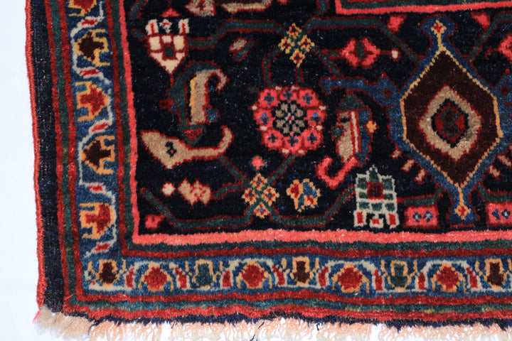 Antique Persian Halvai Bidjar Rug 4’10" x 7’3"