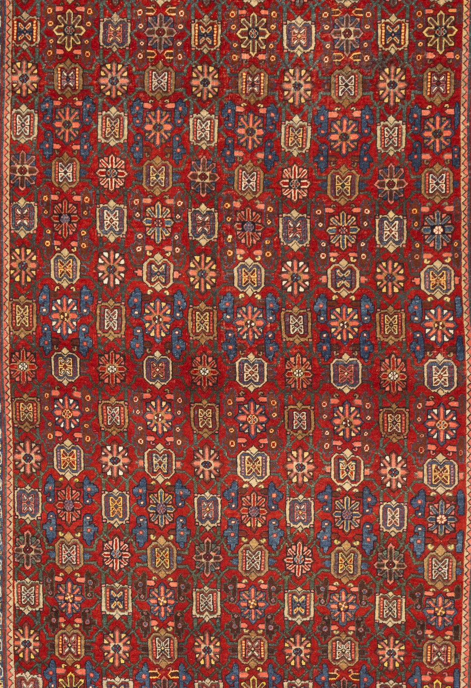 Antique Persian Halvai Bidjar Rug 4’10" x 7’3"